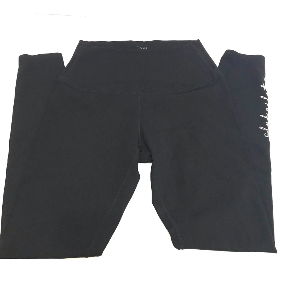 Tavi Black High-Waist Leggings Size M